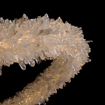 Люстра круглая с натуральным горным хрусталем Crystal Shimmer варинант исполнения - 4 | Loft Concept в Ульяновске