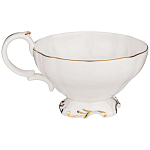 Чайный набор  белого цвета из фарфора на 6 персон 12 предметов Shine Porcelain варинант исполнения - 2 | Loft Concept в Ульяновске