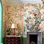 Обои ручная роспись Houghton Edo Blush варинант исполнения - 4 | Loft Concept в Ульяновске