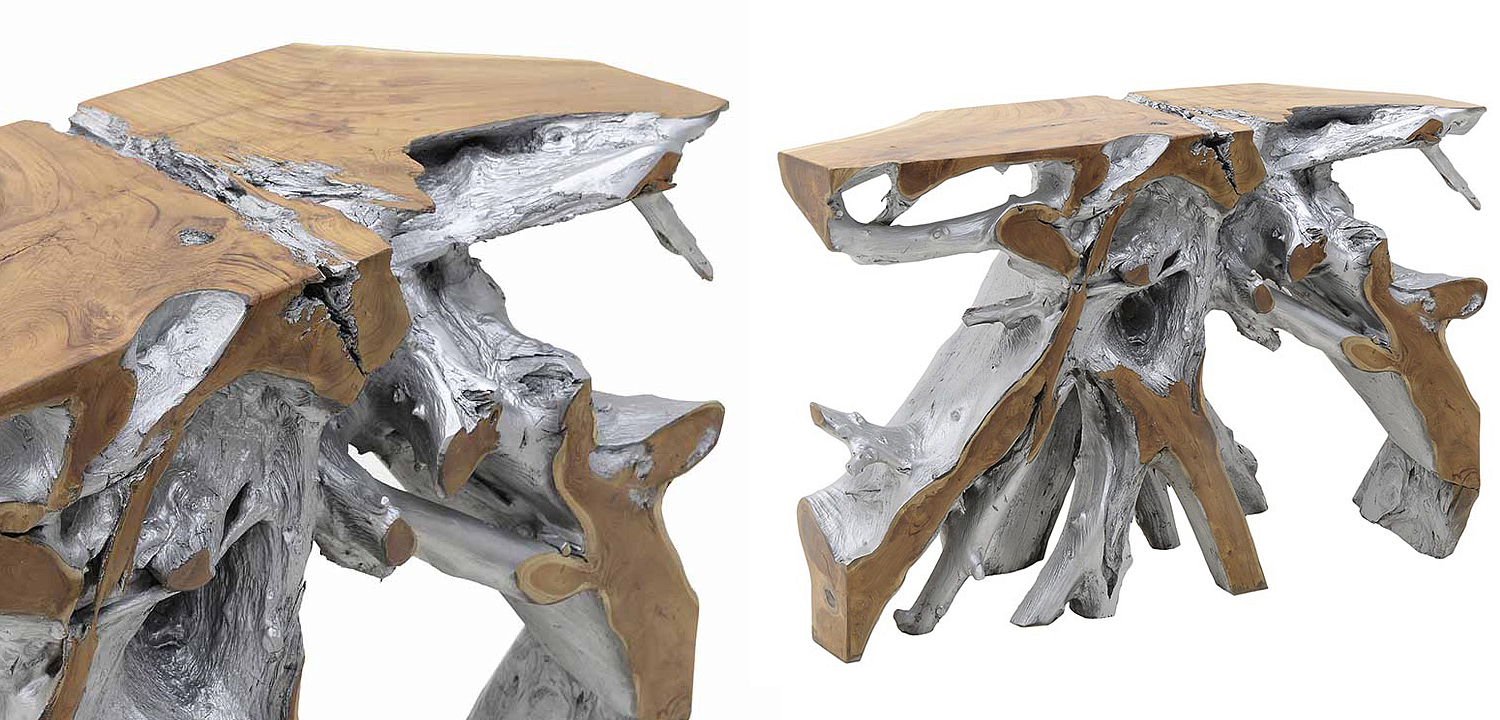 Консоль Luz Wood Console Консоль Luz Wood Console - Loft-Concept в Ульяновске