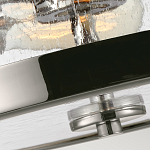 Потолочный светильник с цилиндрическим плафоном из прозрачного пузырькового стекла Feiss варинант исполнения - 2 | Loft Concept в Ульяновске