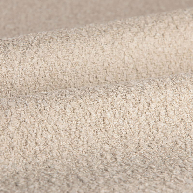 Мебельная ткань  Luna Бежевое Букле N 1076 Светло-бежевый в Ульяновске | Loft Concept 