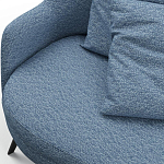 Мебельная ткань Шенилл голубой цвет 138 см T4-26 варинант исполнения - 8 | Loft Concept в Ульяновске