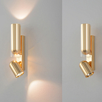 Бра цилиндрической формы из металла с поворотным плафоном Light maker studio варинант исполнения - 6 | Loft Concept в Ульяновске