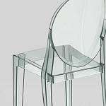 Прозрачный стул с серым оттенком LOUIS GHOST CHAIR варинант исполнения - 6 | Loft Concept в Ульяновске