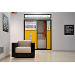 Дизайнерское кожаное кресло Poltronova Saratoga Armchair варинант исполнения - 5 | Loft Concept в Ульяновске