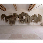 Большая дизайнерская Инсталляция из соломы RAFFIA Installation  варинант исполнения - 7 | Loft Concept в Ульяновске