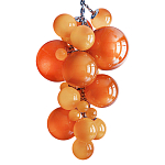 Люстра виноградная гроздь Grape Balls Янтарный цвет варинант исполнения - 2 | Loft Concept в Ульяновске