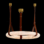 Люстра в форме обруча из натурального камня Minerals of Light варинант исполнения - 4 | Loft Concept в Ульяновске