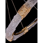 Люстра в форме кольца с золотым декором Warm Heavenly Light варинант исполнения - 3 | Loft Concept в Ульяновске