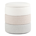 Пуф Three Colors в ткани букле из трех цветов  варинант исполнения - 1 | Loft Concept в Ульяновске