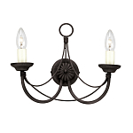 Бра черного цвета с лампой в форме свечи Elstead Lighting варинант исполнения - 4 | Loft Concept в Ульяновске