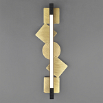 Светодиодное бра цвета античной бронзы Suprematism варинант исполнения - 4 | Loft Concept в Ульяновске