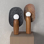 Настольная лампа из дерева Decorative Wooden Lamp варинант исполнения - 2 | Loft Concept в Ульяновске