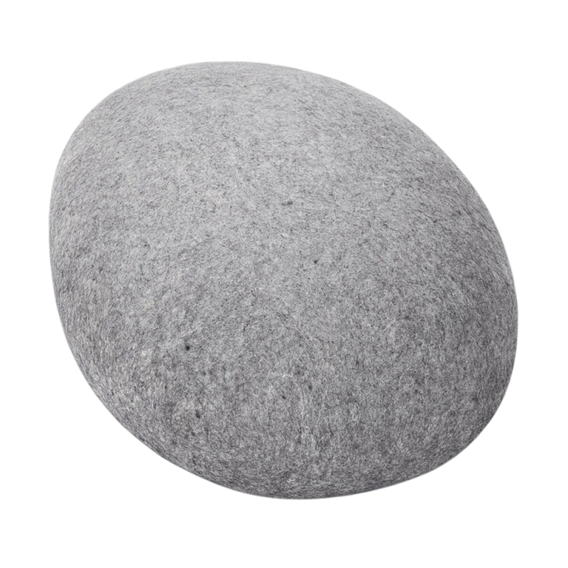 Пуф - Камень SOLID Серый Белый Светло-серый в Ульяновске | Loft Concept 