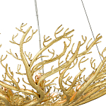 Люстра в форме золотой чаши из кораллов Coral Decor варинант исполнения - 1 | Loft Concept в Ульяновске