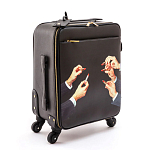 Чемодан дорожный SELETTI Travel Kit Trolley Lipstick Black варинант исполнения - 2 | Loft Concept в Ульяновске