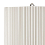 Настольная лампа с плиссированным цилиндрическим абажуром Tightened Waist варинант исполнения - 2 | Loft Concept в Ульяновске