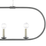 Люстра линейная в овальной раме Traditional Clean Lines варинант исполнения - 1 | Loft Concept в Ульяновске