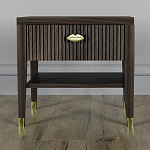 Прикроватная тумбочка с ящиком Elsa Dreams Walnut варинант исполнения - 5 | Loft Concept в Ульяновске