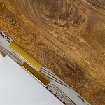 Прикроватная тумба с фактурным фасадом Termite варинант исполнения - 4 | Loft Concept в Ульяновске