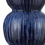 Настольная лампа с синим многослойным шарообразным корпусом Blue Glaze варинант исполнения - 1 | Loft Concept в Ульяновске