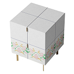 Тумба  Short Lemon Power White варинант исполнения - 2 | Loft Concept в Ульяновске