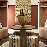 Панно на стену плетеное Макраме бежевый цвет  варинант исполнения - 7 | Loft Concept в Ульяновске