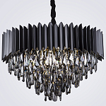 Люстра с хрустальными подвесками Blake Metal Crystal Chandelier варинант исполнения - 3 | Loft Concept в Ульяновске