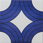 Дизайнерская плитка с узором Восьмерки варинант исполнения - 2 | Loft Concept в Ульяновске