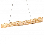 Люстра волнистой формы с текстурной огранкой Reflection of Reality варинант исполнения - 2 | Loft Concept в Ульяновске