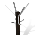 Вешалка с квадратным основанием и 4-мя металлическими крючками Industrial Metal Rust варинант исполнения - 2 | Loft Concept в Ульяновске