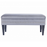 Мягкая банкетка с зоной для хранения Casket Grey варинант исполнения - 1 | Loft Concept в Ульяновске