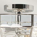 Потолочный светильник шестигранной формы с прозрачными стеклянным плафоном Elstead Lighting варинант исполнения - 6 | Loft Concept в Ульяновске