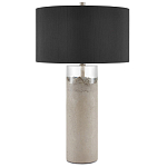 Настольная лампа на сером бетонном основании Delicate Brutality варинант исполнения - 2 | Loft Concept в Ульяновске