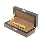 Флешка на 32 гб в виде патрона с гравировкой Герба РФ в подарочной коробке Metal Flash Drive варинант исполнения - 4 | Loft Concept в Ульяновске