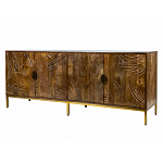 Широкая тумба с фактурным фасадом Termite варинант исполнения - 6 | Loft Concept в Ульяновске