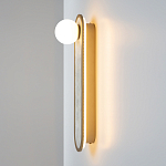 Бра перламутровый с плафоном Lunaris 45 см варинант исполнения - 6 | Loft Concept в Ульяновске