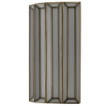 Бра с абажуром из панелей белого молочного стекла Stunned by Light варинант исполнения - 4 | Loft Concept в Ульяновске