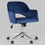Кресло для компьютерного стола Veloury Blue варинант исполнения - 2 | Loft Concept в Ульяновске