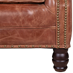 Кожаное кресло James Brown Leather Armchair варинант исполнения - 5 | Loft Concept в Ульяновске