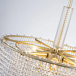 Люстра многоярусная с каскадами кристаллов Crystal Rains варинант исполнения - 4 | Loft Concept в Ульяновске