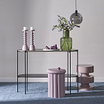 Подсвечник фигурный розовый Bright Accent 36 см варинант исполнения - 4 | Loft Concept в Ульяновске