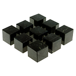 Камни для охлаждения виски из чёрного змеевика Natural Stone Cube варинант исполнения - 3 | Loft Concept в Ульяновске