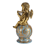 Фигурка Ангел с лирой на шаре Seraphic варинант исполнения - 2 | Loft Concept в Ульяновске