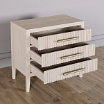 Тумба Primo  с тремя ящиками шпон Светлый дуб варинант исполнения - 4 | Loft Concept в Ульяновске