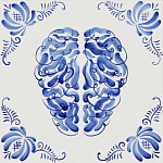 Плитка с узором Мозг варинант исполнения - 2 | Loft Concept в Ульяновске