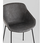 Стул Ashby экокожа серый варинант исполнения - 3 | Loft Concept в Ульяновске