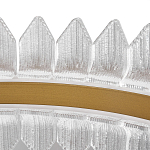 Люстра круглая с декоративными элементами в виде лепестков Round Light Flashing варинант исполнения - 8 | Loft Concept в Ульяновске