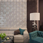 Гипсовая 3D панель с принтографией PM-37 варинант исполнения - 2 | Loft Concept в Ульяновске